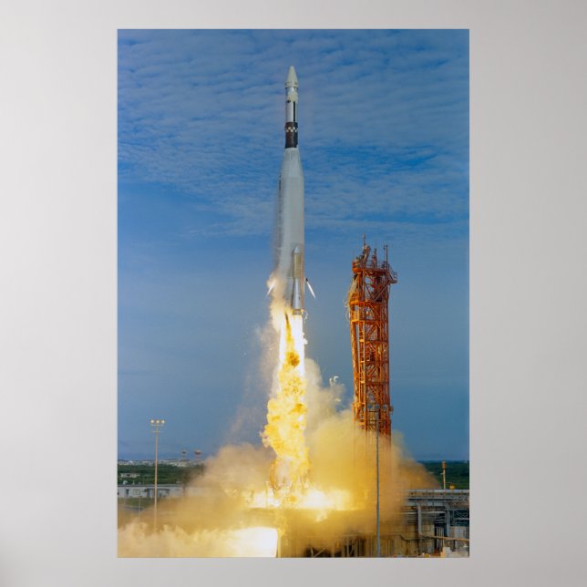 Agena Target Vehicle Launch for Gemini 11 Poster (Front)