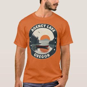 Agency Lake Oregon Sunset T-Shirt