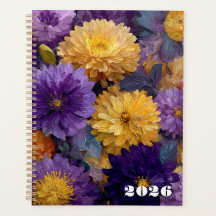 Agenda 2026 Flores Inspiration Vincent van Gogh