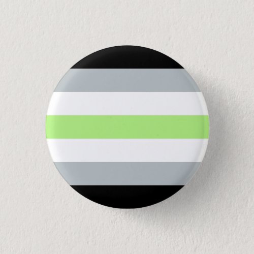 Agender Flag Badge Button