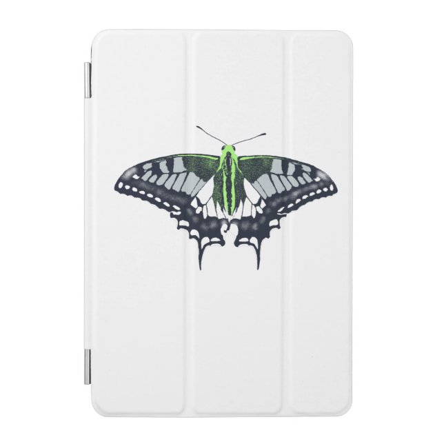 Agender Flag Swallowtail Butterfly iPad Mini Cover (Front)