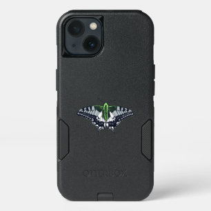 Agender Flag Swallowtail Butterfly iPhone 13 Case