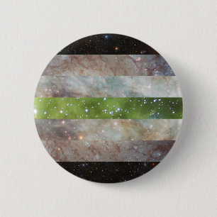 Agender nebula flag pin
