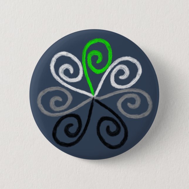 Agender Pride Button (Front)