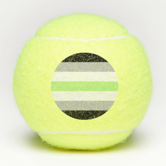 Agender Pride Flag – Agender Identity LGBTQIA+ Tennis Balls