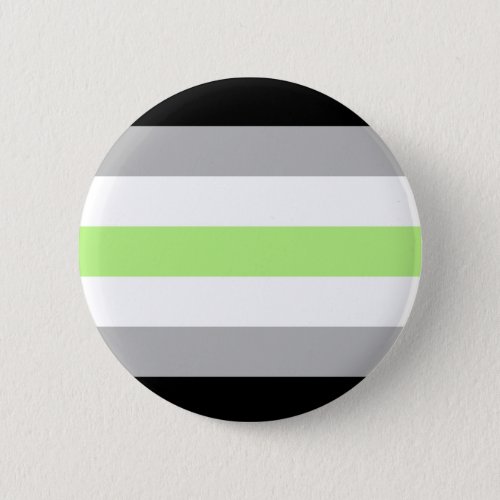 agender pride flag badge pinback button