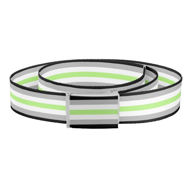 Agender Pride Flag Belt (Coil)
