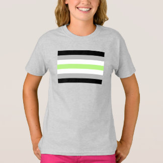 Agender Pride Flag T-Shirt