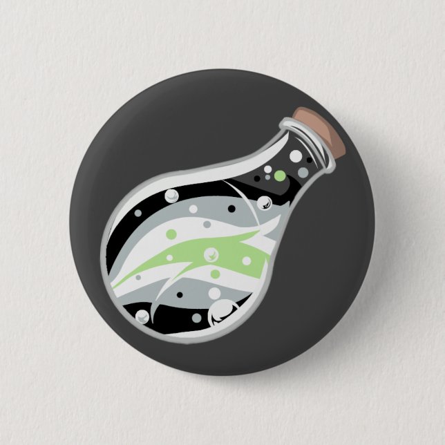 Agender Pride Potion Button (Front)