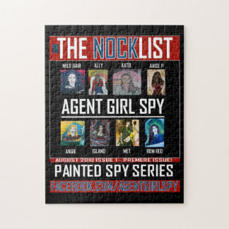 AGENT GIRL SPY JIGSAW PUZZLE