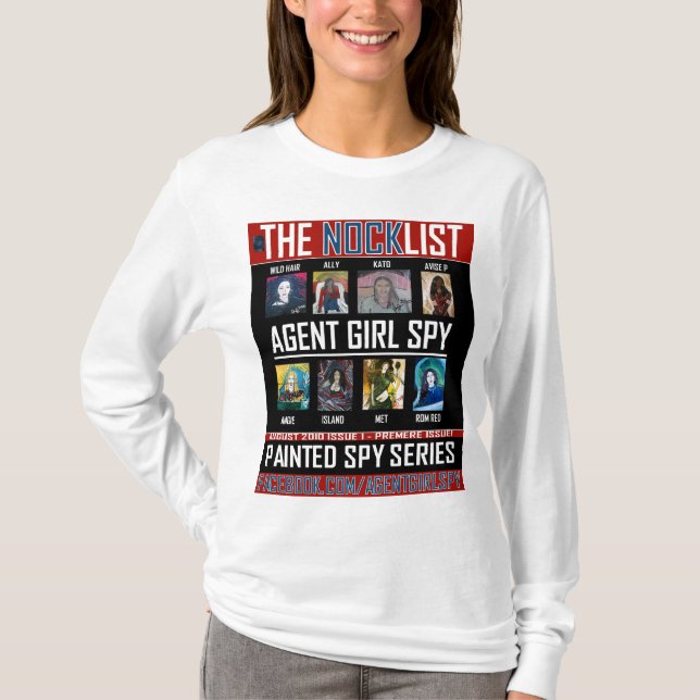 AGENT GIRL SPY T-Shirt (Front)