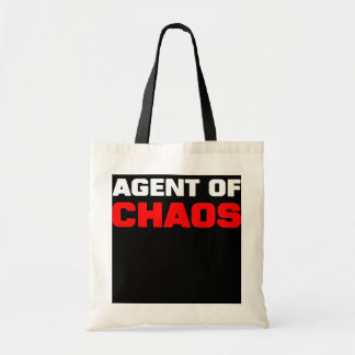 Agent of Chaos Mischief Humor Funny Brother Tote Bag