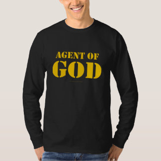 Agent of god black T-Shirt