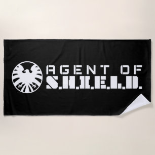Agent of S.H.I.E.L.D. Badge Beach Towel