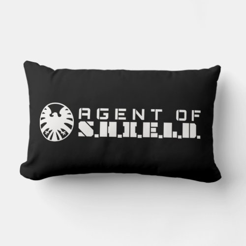 Agent of SHIELD Badge Lumbar Pillow