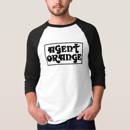Agent Orange Amp Logo Baseball Jersey Surf Punk T_Shirt