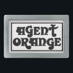 Agent Orange "Amp" Skate Punk Belt Buckle<br><div class="desc">Agent Orange "Amp" Skate Punk Belt Buckle</div>