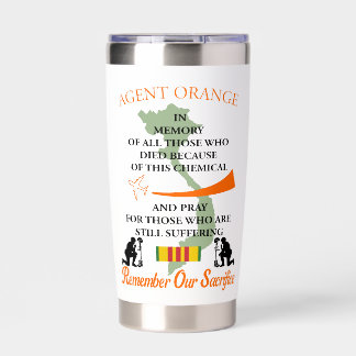 Agent Orange Insulated Tumbler
