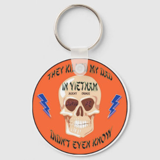 Agent Orange Keychain