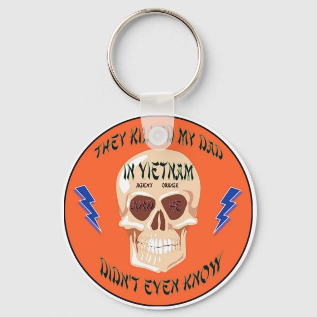 Agent Orange Keychain (Front)