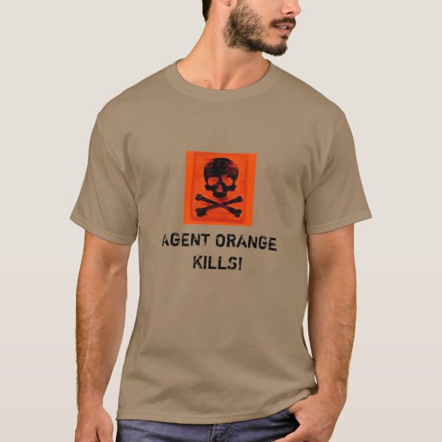 Agent Orange Kills Shirt (Front)