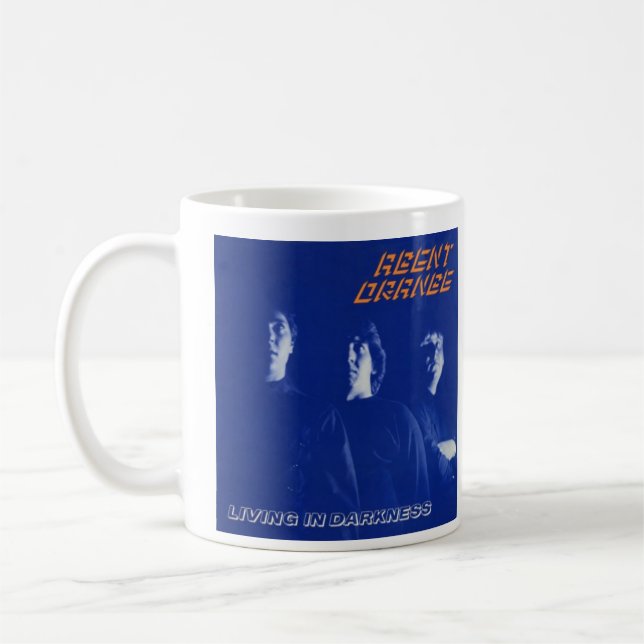 Agent Orange "Living In Darkness" Coffee Mug (Left)
