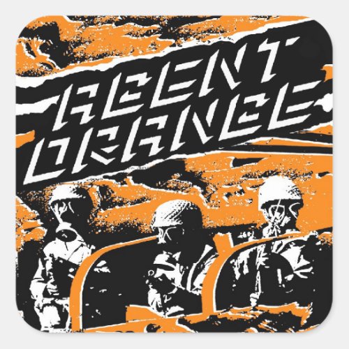 Agent Orange Punk Army Stickers Skate Punk