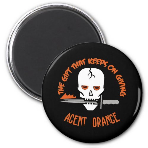 Agent Orange The Gift DARK Magnet