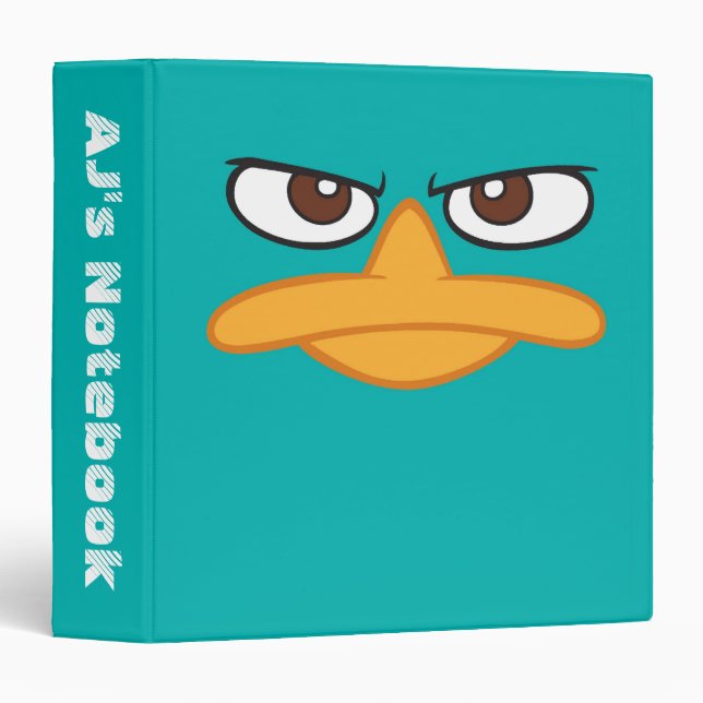 Agent P Binder (Front/Spine)
