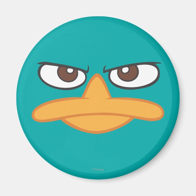 Agent P Face Magnet (Front)