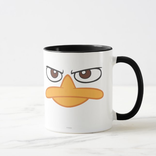 Agent P Face Mug (Right)
