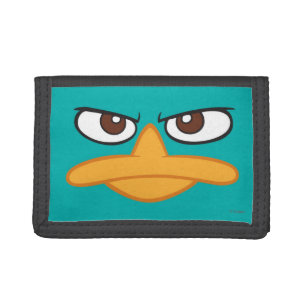 Agent P Face Tri-fold Wallet