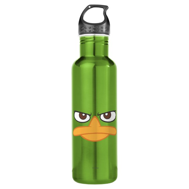 Agent P Face Water Bottle (Front)