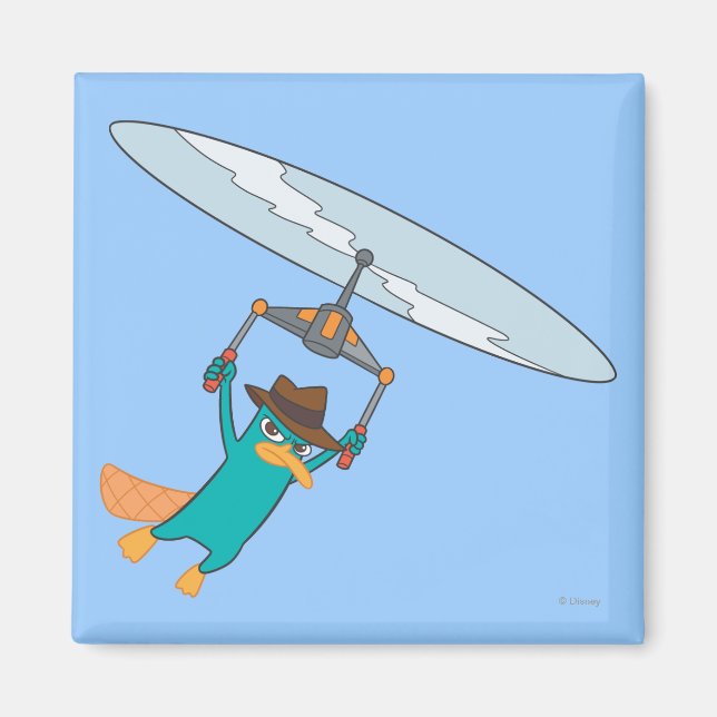 Agent P Flying Magnet (Front)