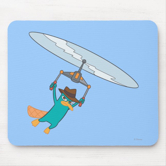 Agent P Flying Mouse Pad (Front)