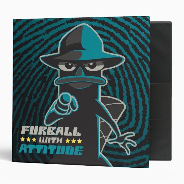 Agent P - Furrball With Attitude Binder (Front/Inside)