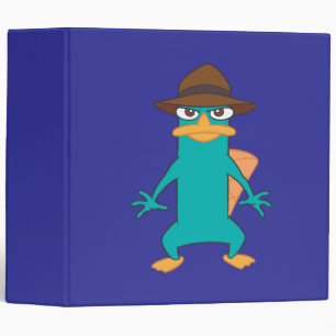 Agent P Pose 3 Ring Binder