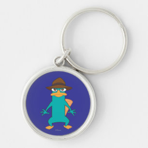 Agent P Pose Keychain