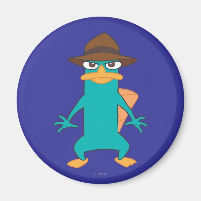 Agent P Pose Magnet (Front)