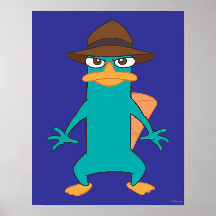 Agent P Pose Poster | Zazzle