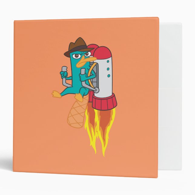 Agent P Rocket Pack Binder (Front/Inside)