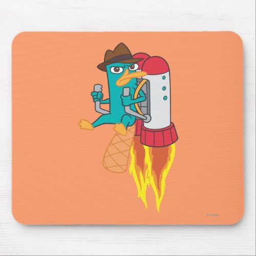 Agent P Rocket Pack Mouse Pad