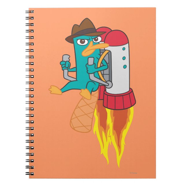 Agent P Rocket Pack Notebook (Front)
