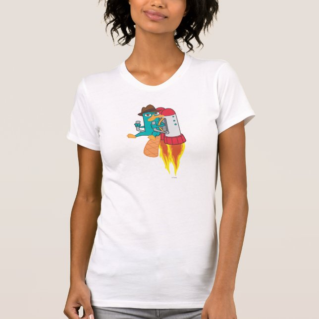 Agent P Rocket Pack T-Shirt (Front)