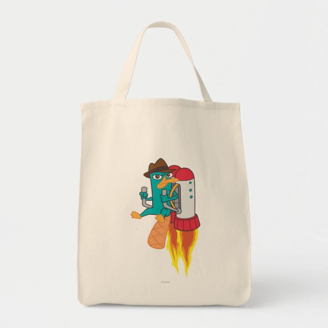Agent P Rocket Pack Tote Bag (Front)