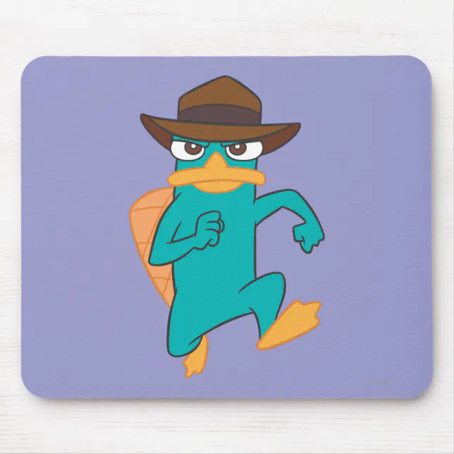 Agent P Running Mouse Pad | Zazzle