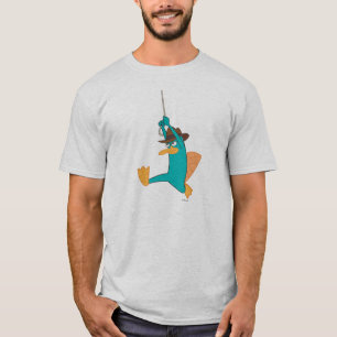 Agent P Swinging from Rope T-Shirt