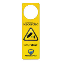 Agent.Watch Door Hanger Agent.Watch Door Hanger
