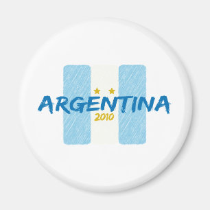 Agentina Futbol 2010 Magnet