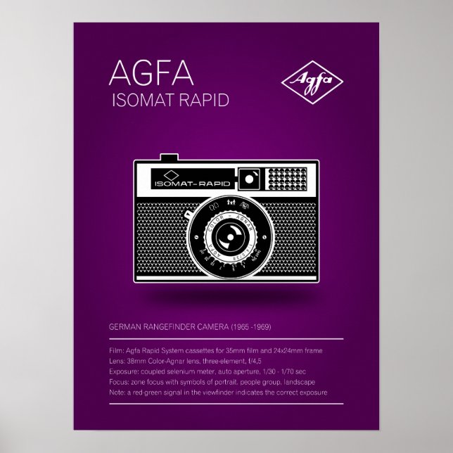Agfa Isomat Rapid Poster (Front)